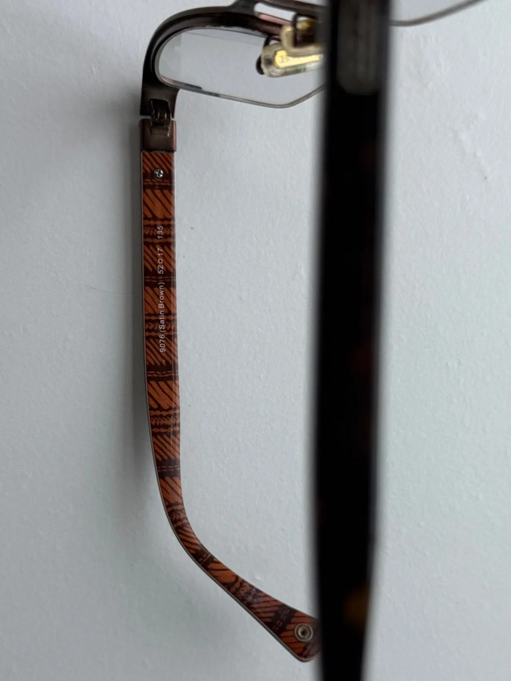 Coach HC5038 Montana Semi-Rimless Frames Satin Brown Women's Eyewear